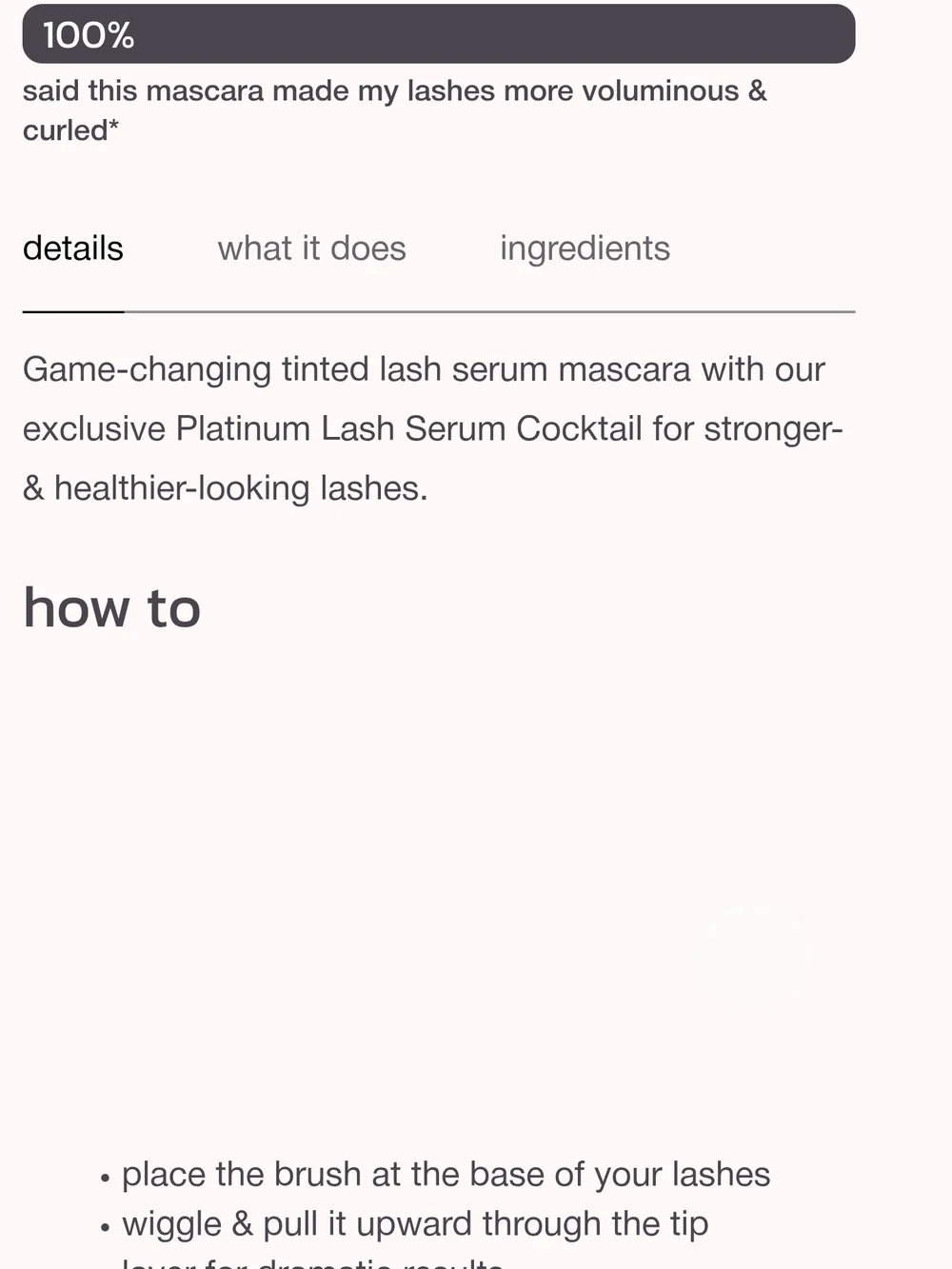 Tarte Lights, Camera, Lashes Platinum Mascara - Black